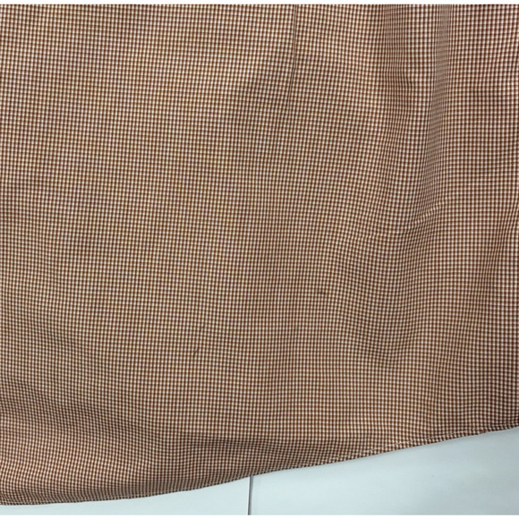 Brooks Brothers 346 Polo Shirt Men’s 17 - 4/5 Red White Check Non-Iron Cotton - Picture 5 of 8